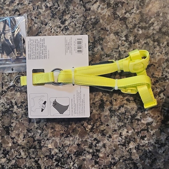 LED Rechargeable Light Up Dog Harness Small Vibrant Yellow new w tags boots & ba - Picture 8 of 9